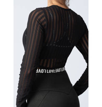Crop Top Nanilove Tull Rayado. 2