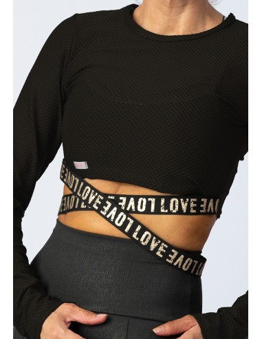 Crop Top Nanilove Textura.