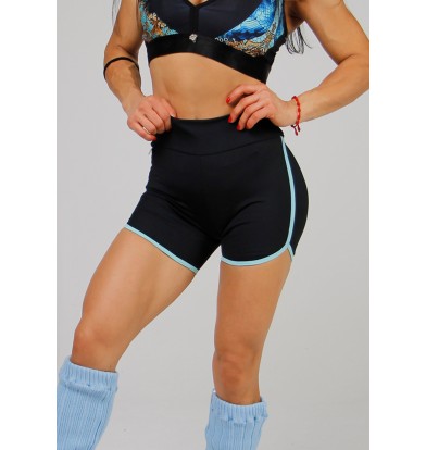 Short Ciclista Negro, línea...