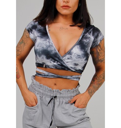 Chaleco Cruzado Negro