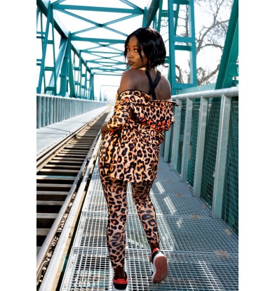 Chandal Animal Print Leopardo 2