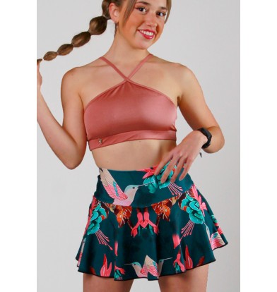 Falda Short Birds