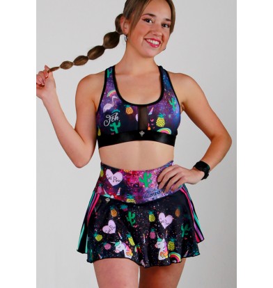 Falda Short Unicornios