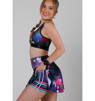 Falda Short Unicornios 2