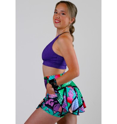 FALDA SHORT KALI BLUE 2