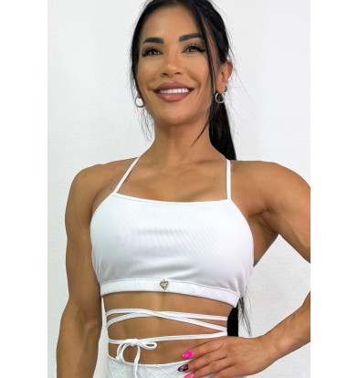 Top Blanco Cruzado