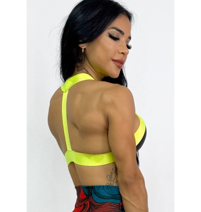 Top Coral Gris/Neón. 2
