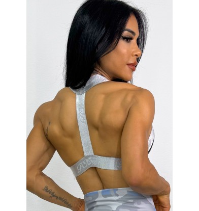 Top Coral Gris/Plata. 2