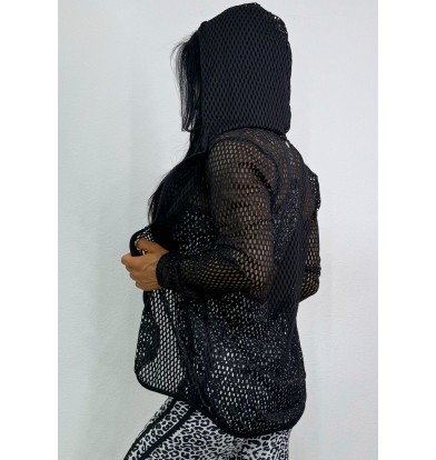 Chaqueta Hole Larga Capucha 2