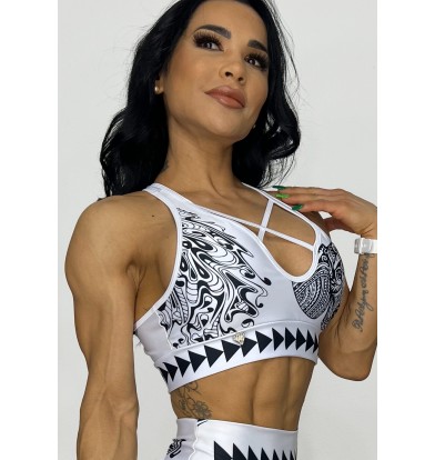 Top Ironia Love Azul marino 2