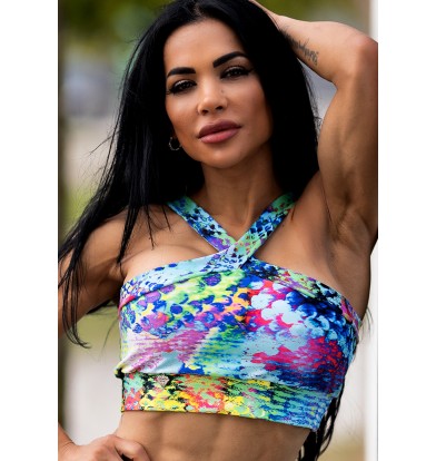 Top Halter Lola Boa Fluor