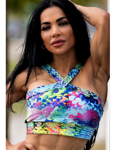 Top halter Lola Boa Azul