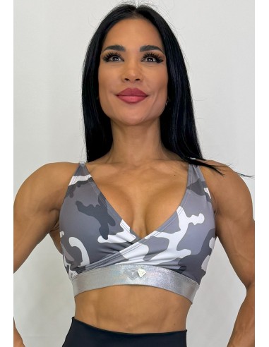 Top Cross Camuflado Blanco