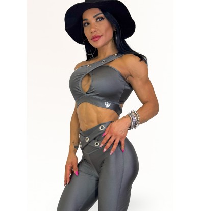 Conjunto Chic Rebel Plateado
