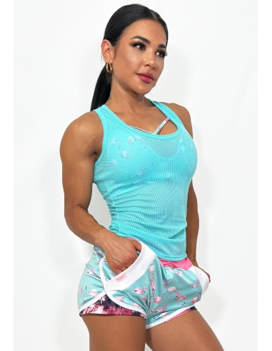 Conjunto 2 piezas Short Flamencos