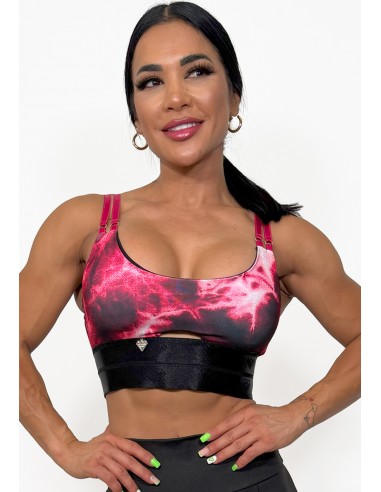 Top Megan Fucsia