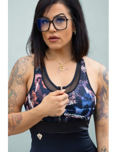 Mono Corte Serpiente Azul