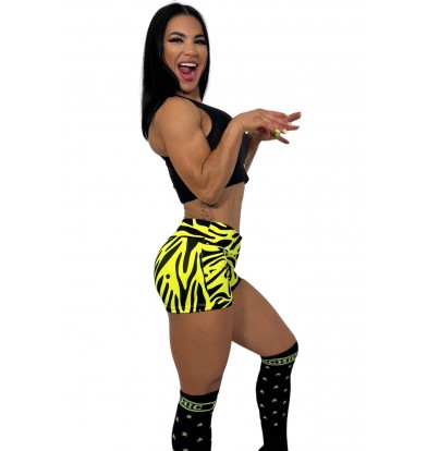 Short Wellness Cebra Neón 2