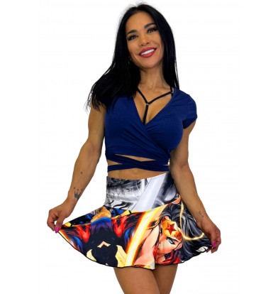 Falda Short Mujer Maravilla
