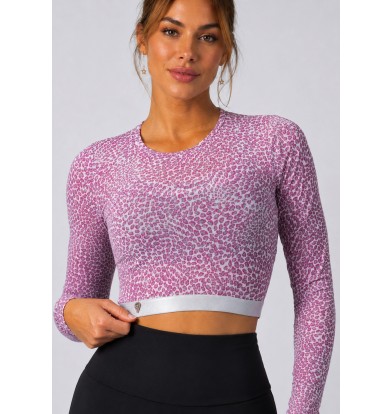 Crop Top Tull Animal Print.