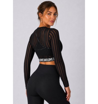 Crop Top Nanilove Tull Rayado. 2