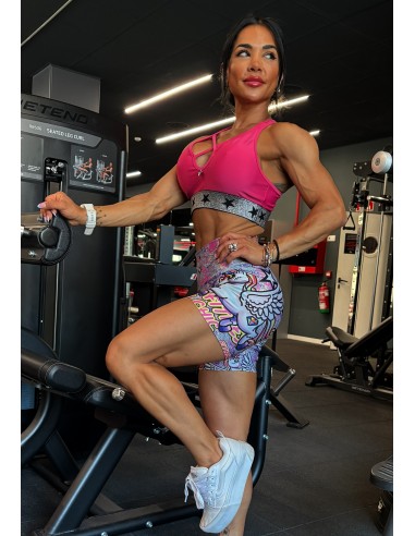 Short Ciclista Petra Pink.