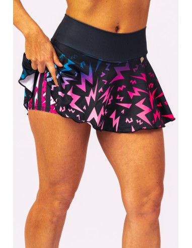FALDA SHORT TORMENTA NEON
