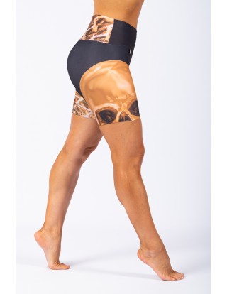 Short Ciclista Calavera...