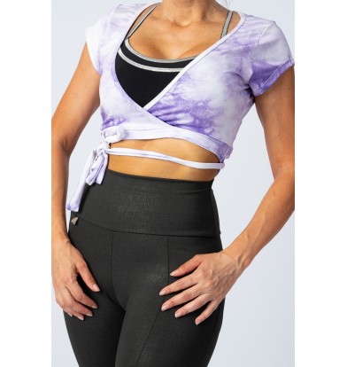 Chaleco Cruzado Morado